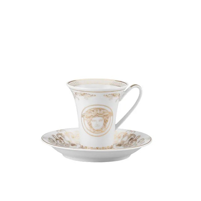 Cup with saucer Medusa Gala 90ml for espresso