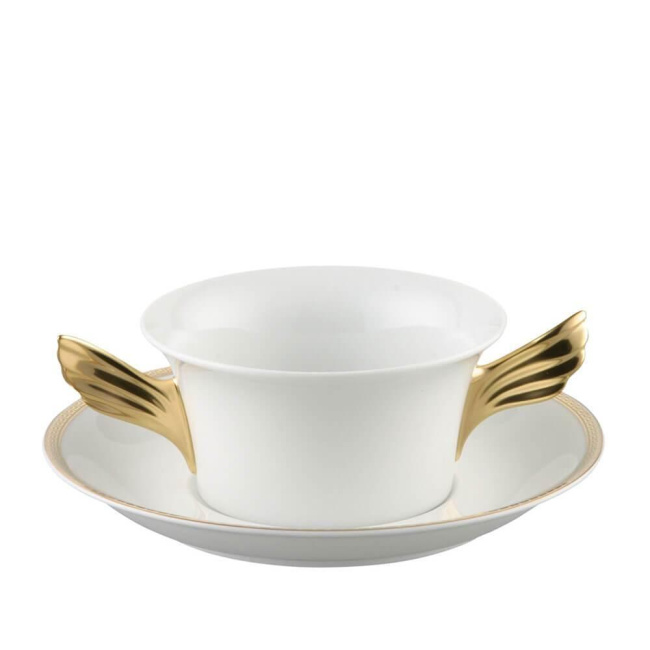 bouillon cup with saucer Meandre D'Or 300ml