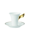 Cup with saucer Meandre D'Or 180ml for coffee - 1