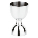 Cup Double Measuring Cup 30/60ml Steel - 1