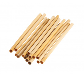 Słomka 6-8mm bambusowa (1 sztuka)