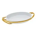 Półmisek na stojaku New Living 39x27cm - 1