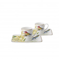 Set of 2 Cups with Saucers Amazonia Gifts for Espresso - 1