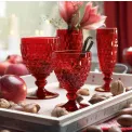 Boston Coloured Red Glass 400ml for Water - 2