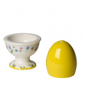 Spring Fantasy Egg Cup with Salt Shaker - 2