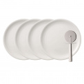Dune Pizza Plates Set of 4 with Knife - 1