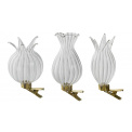 Set of 3 Vases with Clips - 1