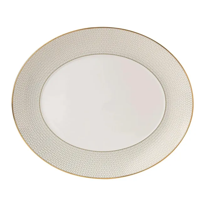 Gio Gold Oval Platter 33cm