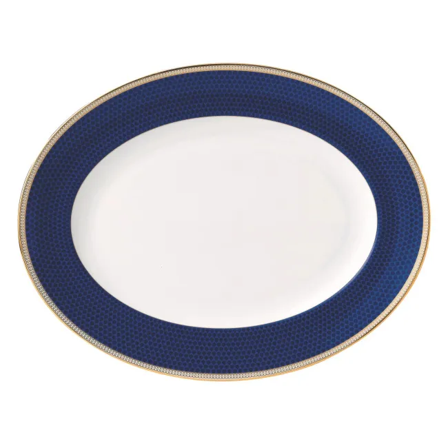 Hibiscus Oval Platter 35cm