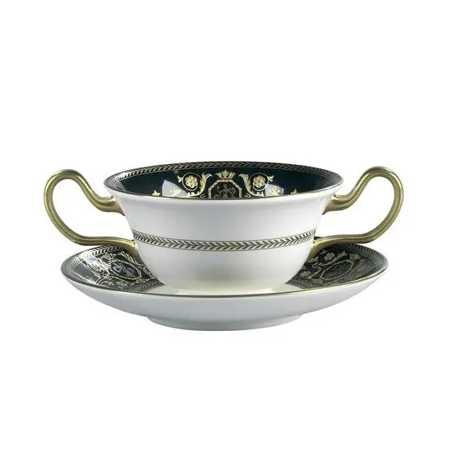 Wedgwood Prestige Astbury Black Saucer 16.5cm (without Consommé Cup)