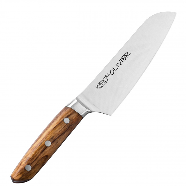 Satake Olivier 17cm Santoku Knife - 1
