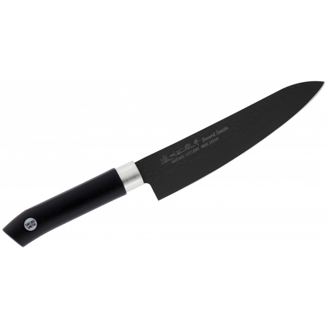 Nóż Satake Swordsmith Black 18cm Szefa kuchni