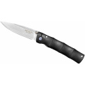 Mcusta Shinra Emotion Black Pakka Damascus Folding Knife - 1