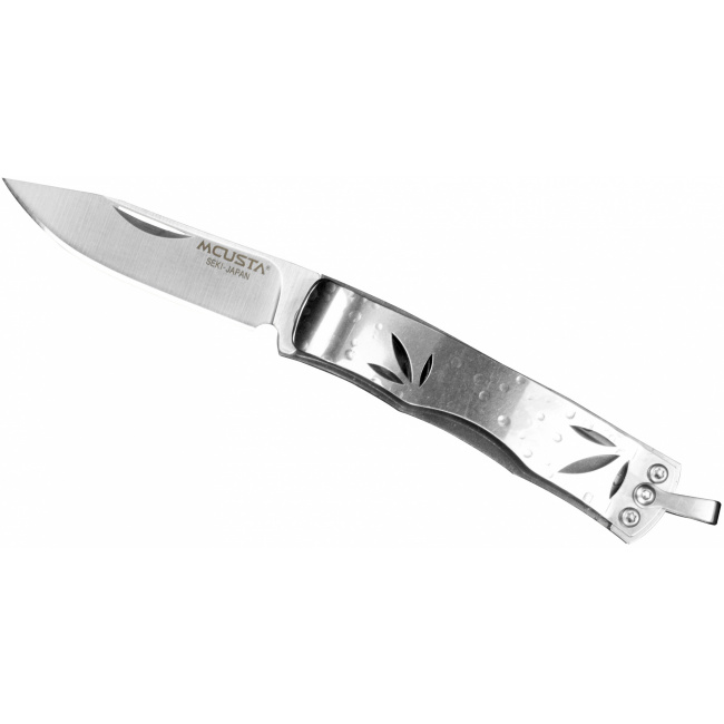 Nóż składany Mcusta Neckknife Bamboo Corian 8A