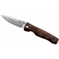 Mcusta Elite Iron Wood Damascus Folding Knife - 1