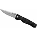 Mcusta Elite Black Micarta Damascus Folding Knife - 1