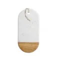 Deska 33x16cm marmurowo-drewniana - 1
