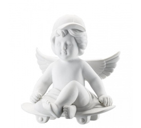 Aniołek średni na deskorolce 