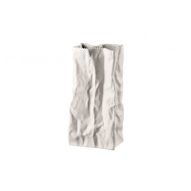 Tote Bag Vase 22cm White - 1
