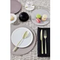 Zestaw sztućców Linear PVD 30 elementów (6 osób) Champagne - 5