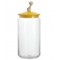 Cat Food Container 1.5L Yellow - 1