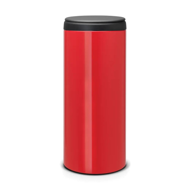 Flip Bin 30L Red Waste Bin