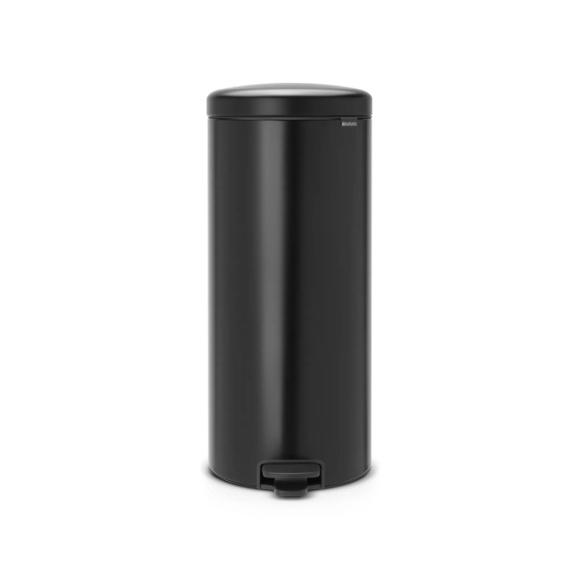 NewIcon 30L Black Matte Waste Bin