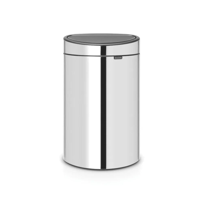 Kosz na odpady Touch Bin 10+23L do segregacji polerowany
