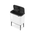 Kosz Bo Touch 36l White - 3