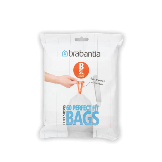 B' Waste Bags 60pcs