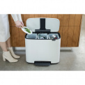 Bo Touch Waste Bin 3x11l White - 3