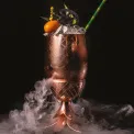 Pineapple Glass with Straw 500ml - 3