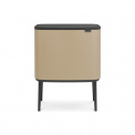 Bo Touch Waste Bin 3x11l Matte Mineral Golden Beach - 1