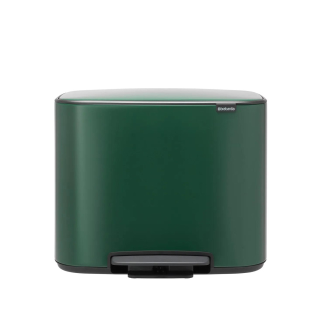 Bo Waste Bin 11+23l Pine Green
