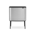 Bo Touch Waste Bin 3x11l Matte Steel