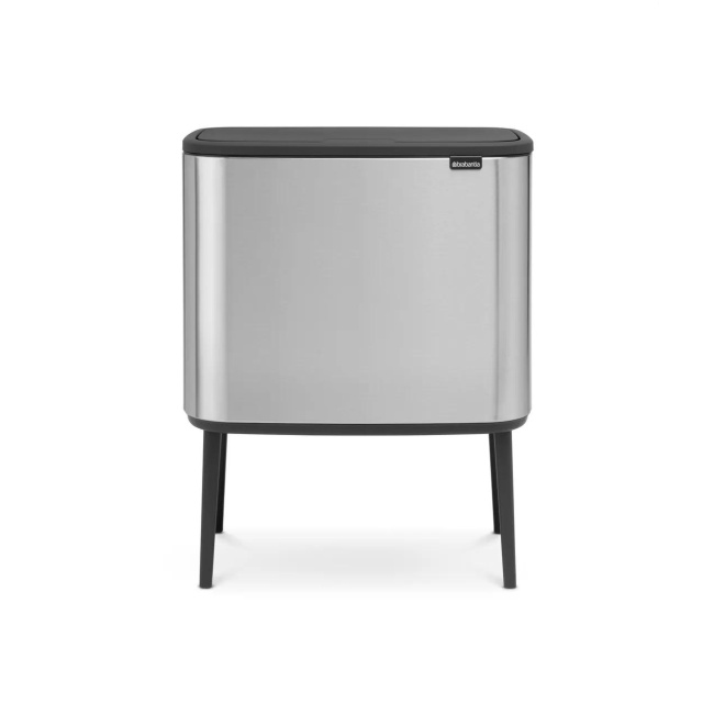 Bo Touch Waste Bin 3x11l Matte Steel
