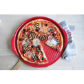 Red Pizza Stone 30cm - 3