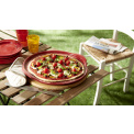 Red Pizza Stone 37cm - 6