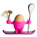 Kieliszek na jajko dla dziecka McEgg różowy - 4