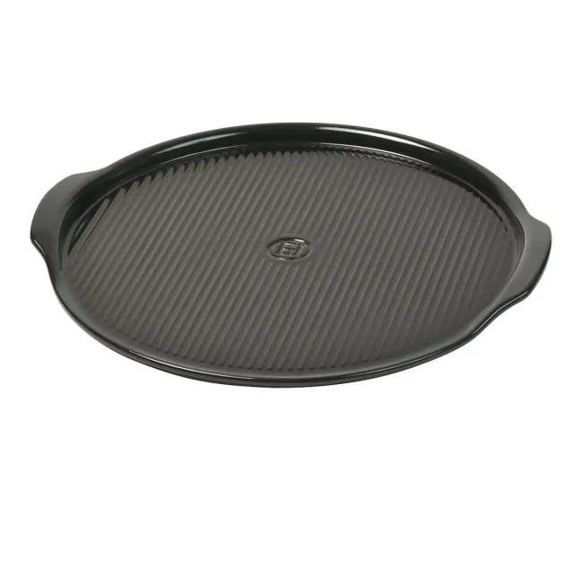 Kamień 36,5cm do pizzy czarny - 1
