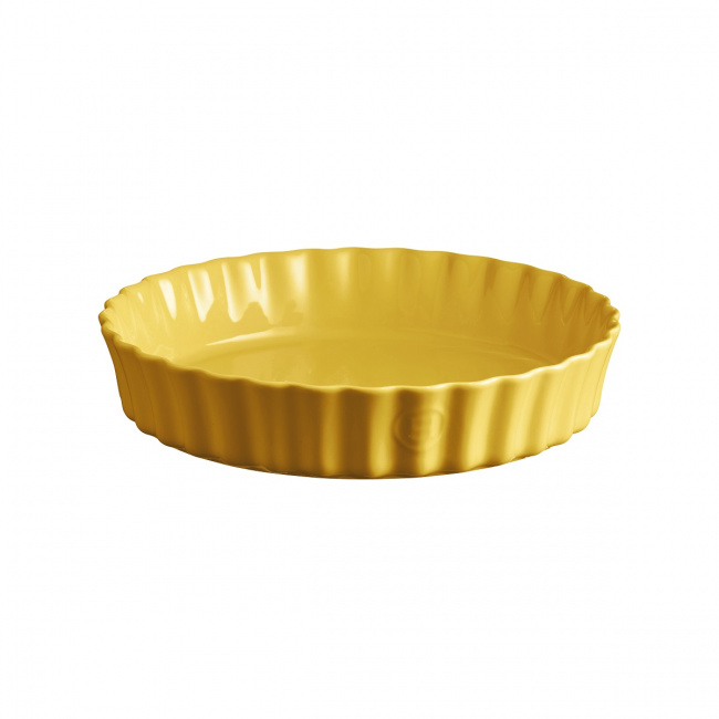 Yellow Tart Dish 28cm - 1