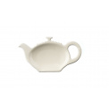 Cream Teabag Holder Plate - 1