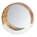 Lustro ścienne Finja z półką 39cm - 1