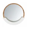 Lustro ścienne Finja z półką 39cm - 4