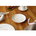Twist White Saucer 14cm for Coffee/Tea Cup - 2
