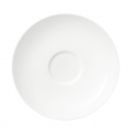 Twist White Saucer 14cm for Coffee/Tea Cup - 1