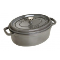 Cocotte 3.2l 27cm Gray Cast Iron Pot - 1