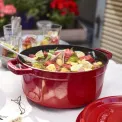 Garnek żeliwny Cocotte 26cm 4,6l czarny (II gatunek) - 21