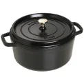 Garnek żeliwny Cocotte 26cm 4,6l czarny (II gatunek) - 1