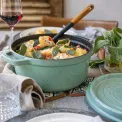 Garnek żeliwny Cocotte 26cm 4,6l czarny (II gatunek) - 19